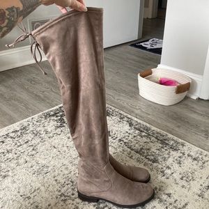 Unisa suede knee high boots
